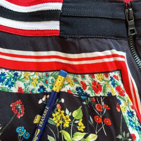 Alice + Olivia Multicolor Asymmetrical Skirt - Picture 10 of 12